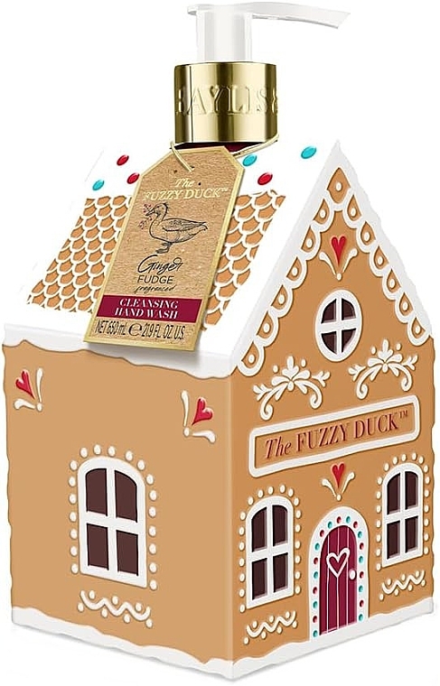 Flüssige Handseife - Baylis & Harding The Fuzzy Duck Winter Wonderland Festive Hand Wash & Ceramic Gingerbread House Gift Set — Bild N1