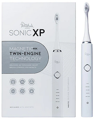 Zahnaufhellungssystem - Polished London Sonic XP Electric Toothbrush White — Bild N1