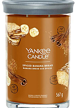 Duftkerze im Glas Spiced Banana Bread 2 Dochte - Yankee Candle Singnature — Bild N1