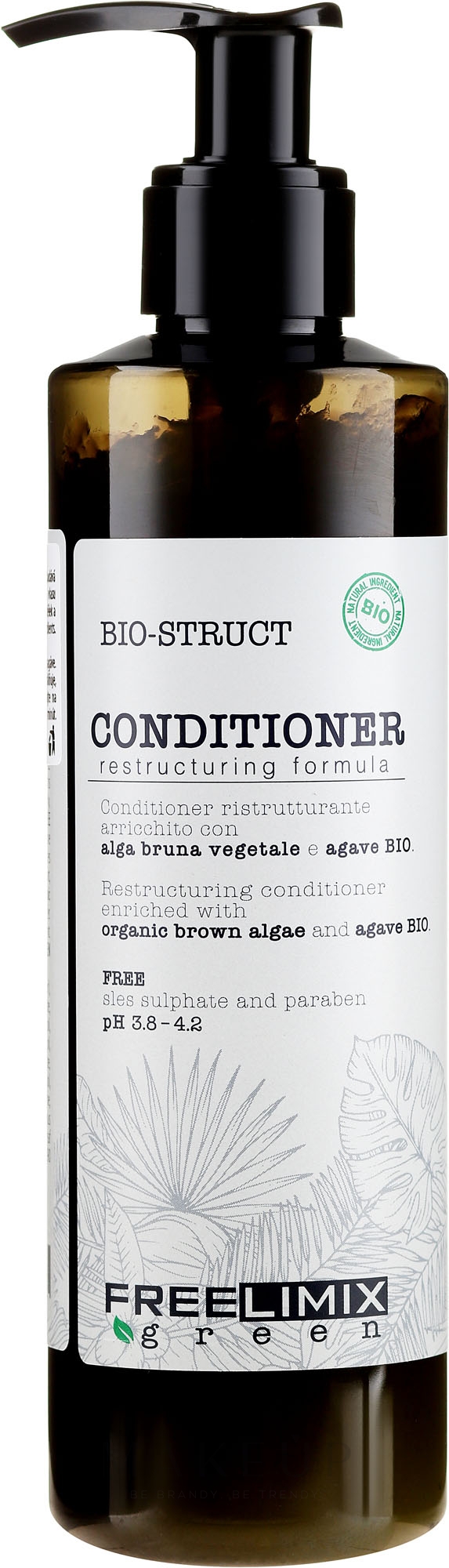 Regenerierender Conditioner für feines und geschädigtes Haar - Freelimix Biostruct Conditioner — Bild 250 ml