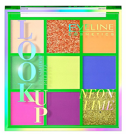 Lidschatten-Palette - Eveline Cosmetics Look Up Neon Eyeshadow Palette — Bild N1