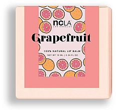 Natürlicher pflegender Lippenbalsam Rosa Grapefruit mit Kokosöl, Shea-, Kakao- und Avocadobutter - NCLA Beauty Balm Babe Pink Grapefruit Lip Balm — Bild N3