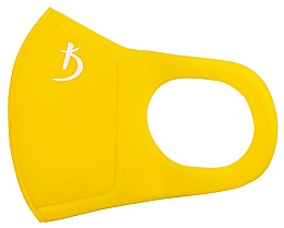 Düfte, Parfümerie und Kosmetik Doppelschichtige Mundschutzmaske mit Logo gelb - Kodi Professional