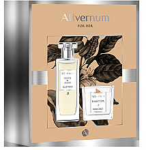 Düfte, Parfümerie und Kosmetik Duftset - Allvernum Coffee & Amber (Eau de Parfum 50ml + Duftkerze 100g)
