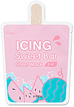 Düfte, Parfümerie und Kosmetik Feuchtigkeitsspendende Tuckmaske mit Wassermelonen-Extrakt - A'pieu Icing Sweet Bar Sheet Mask
