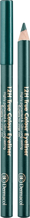 Kajalstift - Dermacol 12h True Colour Eyeliner