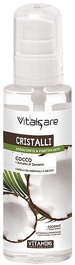 Flüssigkristalle für das Haar mit Kokosnussextrakt - Vitalcare Professional Vitamins Liquid Crystals  — Bild N1
