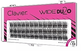 Düfte, Parfümerie und Kosmetik Wimpernbüschel 13 mm - Clavier Wide DU2O Eyelashes