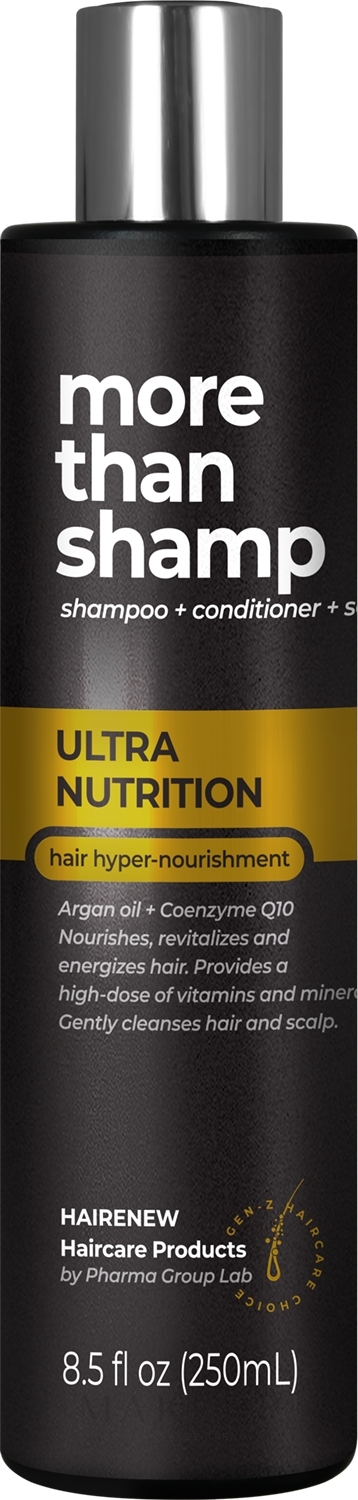 Haarshampoo - Hairenew Ultra Nutrition Shampoo — Bild 250 ml