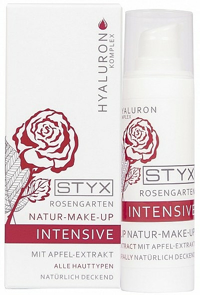 Natürlich deckende Foundation mit Apfelextrakt für alle Hauttypen - Styx Naturcosmetic Rosegarden Intensive Natur-Make-Up — Bild N1