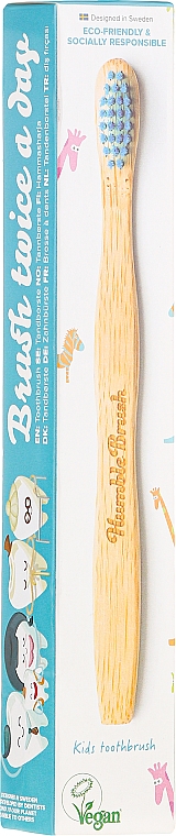Bambuszahnbürste blau - Humble Brush — Bild N1
