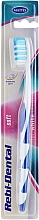 Düfte, Parfümerie und Kosmetik Zahnbürste weich Rebi-Dental M57 weiß-blau - Mattes