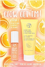 Düfte, Parfümerie und Kosmetik Gesichtspflegeset - W7 Glow Get 'Em Vitamin C Gift Set 