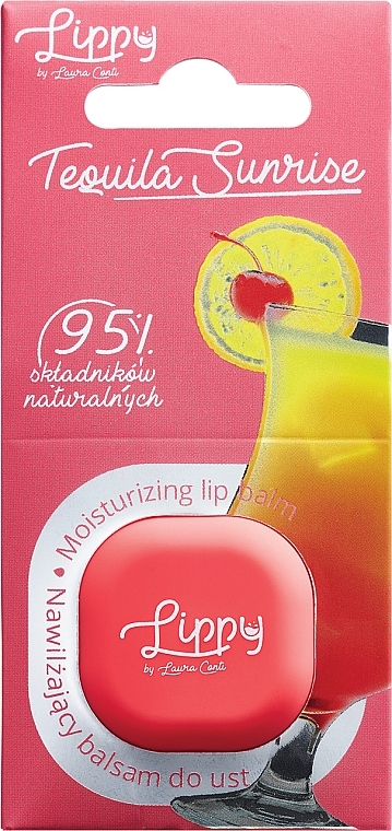 Lippenbalsam - Laura Conti Lippy Tequila Sunrise — Bild N1