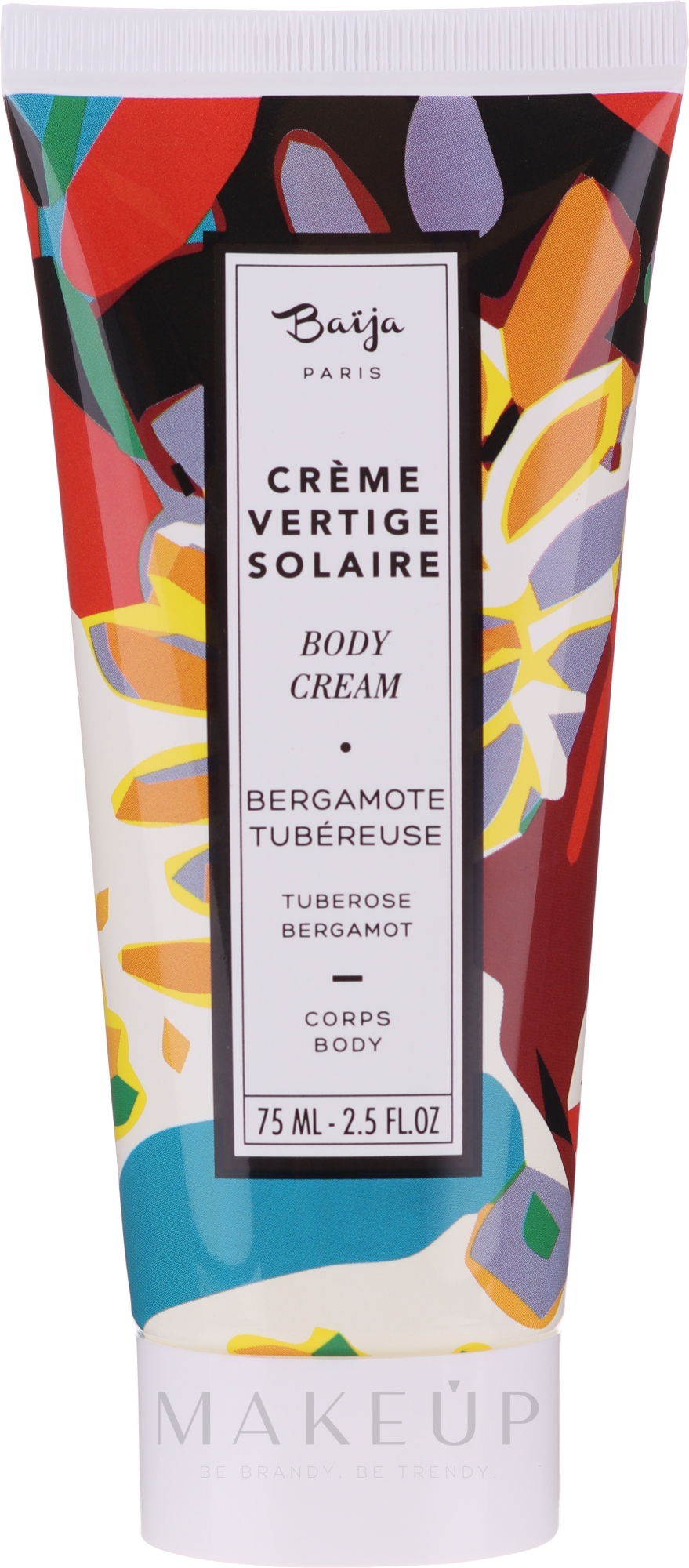 Parfümierte Körpercreme - Baija Vertige Solaire Body Cream — Bild 75 ml