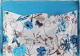Kosmetiktasche Silver Meadow 94316 blau mit Blumen - Top Choice — Bild N1