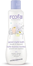 Düfte, Parfümerie und Kosmetik Entspannendes und beruhigendes Baby-Körpergel vor dem Schlafengehen mit Lavendel und Kamillenöl - Roofa Good Night Bath Gel