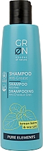 Düfte, Parfümerie und Kosmetik Shampoo mit Zitronenmelisse und Meersalz für schnell fettendes und öliges Haar - GRN Pure Elements Anti-Grease Shampoo