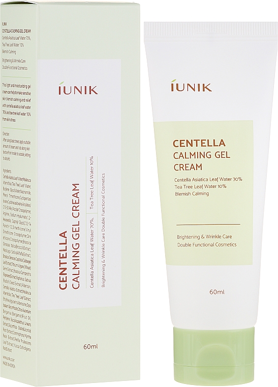 Beruhigende Gelcreme für das Gesicht mit Centella - IUNIK Centella Calming Gel Cream — Bild N3