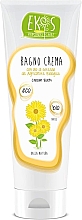 Düfte, Parfümerie und Kosmetik Badecreme mit Bio-Sonnenblumenöl - Ekos Personal Care Bagno Cream Bath
