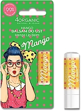 Düfte, Parfümerie und Kosmetik Lippenbalsam Mango - 4Organic Pin-up Girl Mango Lip Balm