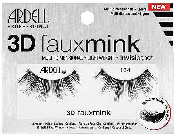 3D Künstliche Wimpern 134 - Ardell 3D Faux Mink 134 — Bild N1
