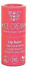 Lippenbalsam Eiscreme - Beauty Made Easy Vegan Paper Tube Lip Balm Ice Cream — Bild N2