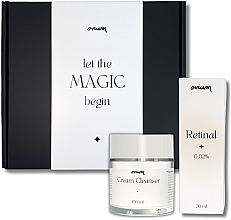 Düfte, Parfümerie und Kosmetik Gesichtspflegeset - Ovium Let The Magic Begin (Gesichtscreme 30ml + Reinigungscreme 100ml)
