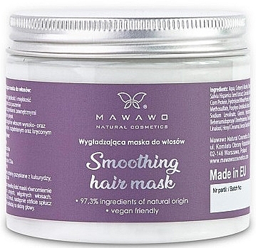 Glättende Haarmaske - Mawawo Smoothing Hair Mask — Bild N1