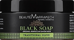 Natürliche schwarze Seife mit Olive - Beaute Marrakech Savon Noir Black Soap — Bild N1