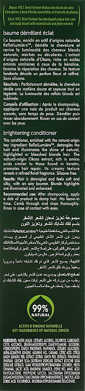 Aufhellende Haarspülung - Rene Furterer Okara Blond Brightening Conditioner — Bild N3
