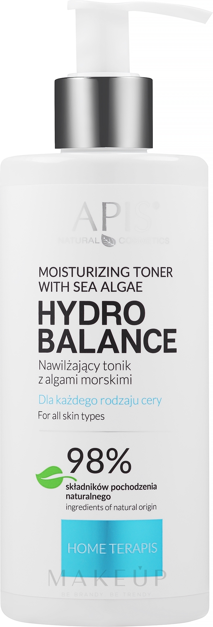 Erfrischendes Gesichtstonikum für normale und Mischhaut - APIS Professional Hydro Balance Moisturizing Toner — Bild 300 ml