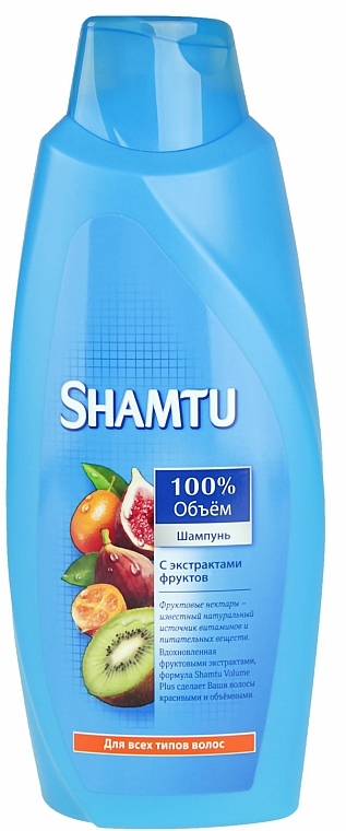 Shampoo für mehr Volumen mit Fruchtextrakt - Shamtu Volume Plus Shampoo — Bild N5