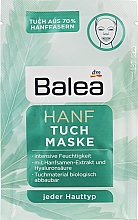 Düfte, Parfümerie und Kosmetik Tuchmaske für das Gesicht mit Hanf - Balea Hanf Tuch Maske