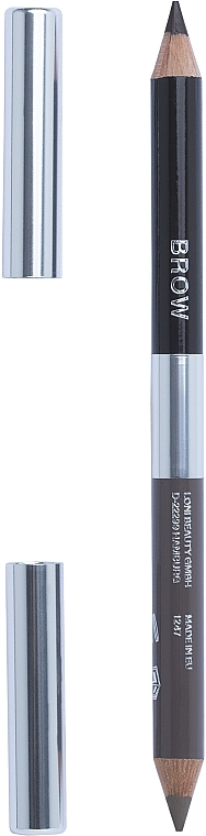 Doppelseitiger Augenbrauenstift - Loni Baur Brow Pencil Duo — Bild N1