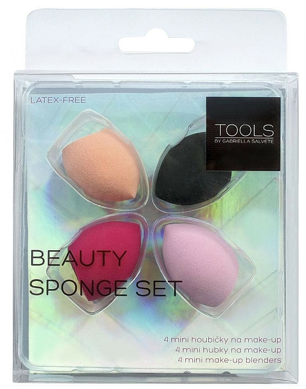 Mini Make-up Schwämmchen-Set 4 St. - Gabriella Salvete Tools Beauty Sponge Set  — Bild N1