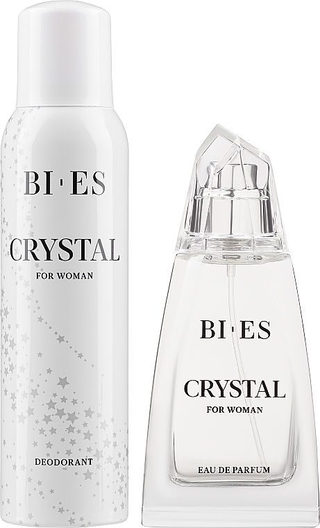 Bi-Es Crystal - Duftset (Eau de Parfum 100ml + Deospray 150ml) — Bild N2