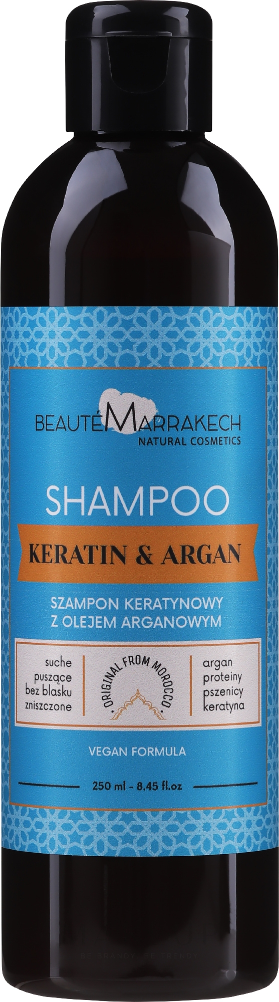 Shampoo mit Keratin und Arganöl - Beaute Marrakech Argan Shampoo — Bild 250 ml
