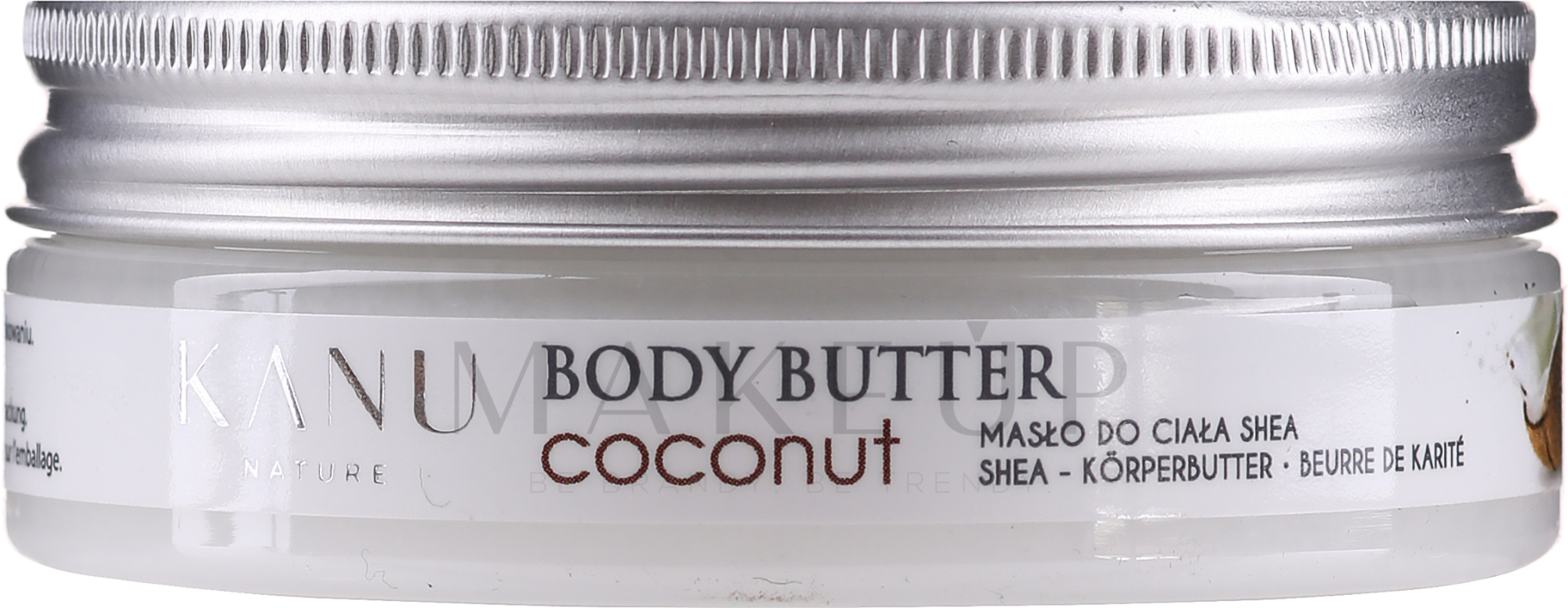 Pflegende Körperbutter mit Kokos - Kanu Nature Coconut Body Butter — Bild 50 g