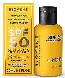 Anti-Aging Gesichtsserum - Biovene Anti-Aging Sun Serum SPF50 — Bild N1