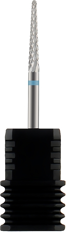 Hartmetallfräser Kegel 2.3 mm / 14 mm blau - Staleks Pro Expert Cone Blue — Bild N1