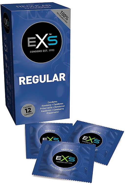 Klassische Kondome 12 St. - EXS Condoms Regular — Bild N1