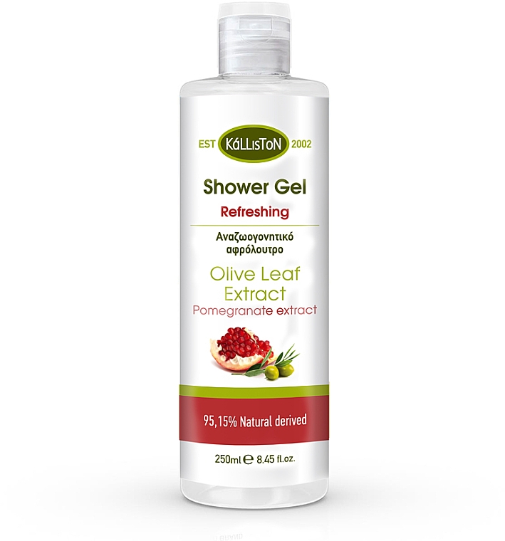 Erfrischendes Duschgel - Kalliston Refreshing Shower Gel With Pomegranate Extract — Bild N1