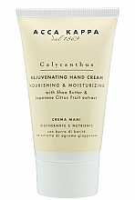 Düfte, Parfümerie und Kosmetik Feuchtigkeitsspendende und pflegende Anti-Aging Handcreme - Acca Kappa Calycanthus Cream