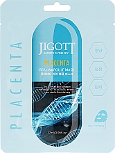 Düfte, Parfümerie und Kosmetik Ampullenmaske für das Gesicht mit Phytoplazenta - Jigott Placenta Real Ampoule Mask