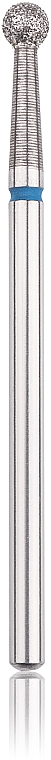 Diamant-Nagelfräser in Kugelform 3,1 mm blau - Head The Beauty Tools — Bild N1
