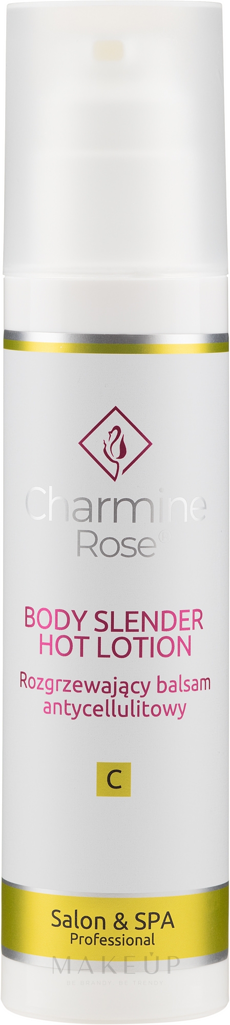 Wärmende Anti-Cellulite Körperlotion - Charmine Rose Body Slender Hot Lotion — Bild 200 ml