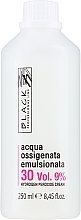 Düfte, Parfümerie und Kosmetik Creme-Peroxid 30 Vol. 9% - Black Professional Line Cream Hydrogen Peroxide