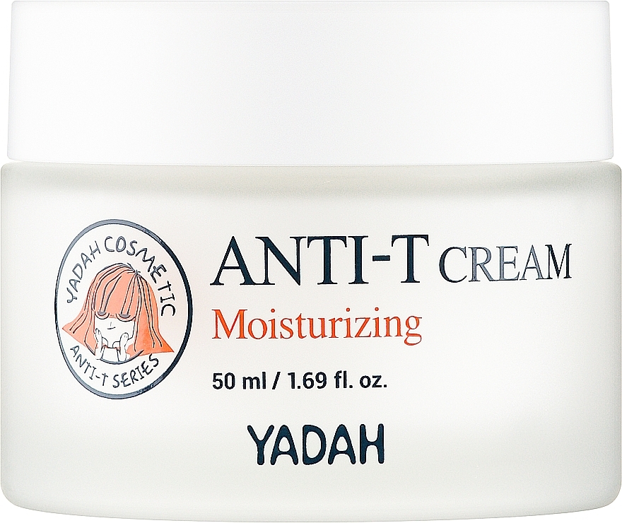 Feuchtigkeitsspendende Gesichtscreme für fettige und Promlemhaut - Yadah Anti-T Moisturizing Cream — Bild N1