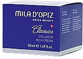 Gesichtscreme mit Kollagen  - Mila D’Opiz Classics Collagen Rich Cream — Bild N1